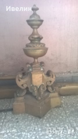 барокова декорация за пред камина, снимка 4 - Антикварни и старинни предмети - 24722765