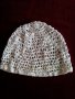 Шапки - украшения за коса с пайети и маниста, снимка 3