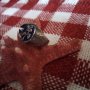 Стар  руски сребърен пръстен с емайл, снимка 6