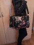 Дамска чанта с порфейл с цвятя красива стилна модерна, снимка 5