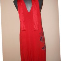 Червена туника / рокля , снимка 4 - Туники - 21156799