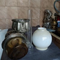 стара газова /газена/ лампа арт нуво, снимка 5 - Антикварни и старинни предмети - 25857933