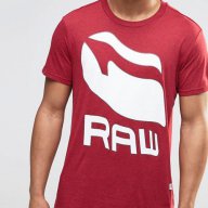 Нова тениска G-Star Bovan Raw Flag Print, оригинал, снимка 6 - Тениски - 16236512