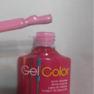GEL COLOR розов млечен цвят гел лак UV LED УВ ЛЕД  за нокти маникююр, снимка 1 - Продукти за маникюр - 15945892