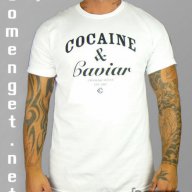 ХИТ! Мъжка тениска COCAINE с CAVIAR дизайн! Бъди различна, поръчай тениска С Твоя Снимка!, снимка 2 - Тениски - 14075298