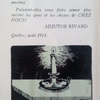 Chez Nous Adjutor Rivard, снимка 2 - Художествена литература - 25231433