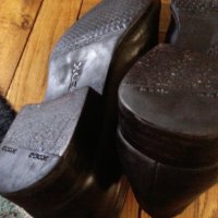 Geox Respira -черни мъжки обувки естествена кожа №43, снимка 9 - Ежедневни обувки - 22628837