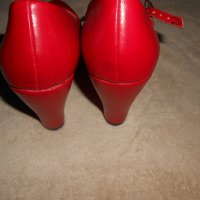 Дамски червени обувки Riccardo Farini, снимка 9 - Дамски ежедневни обувки - 25506821