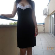 Сладка черна рокля, снимка 1 - Рокли - 11399696
