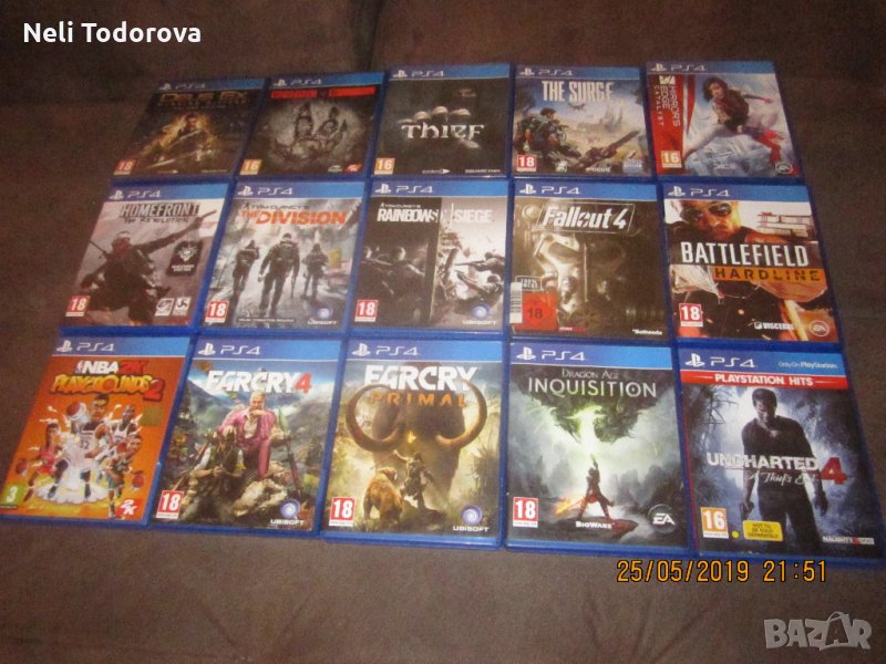 Евтини оргинални PS4  игри, снимка 1
