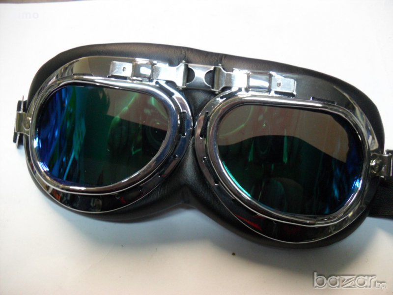 Ретро авиаторски мотоциклетни очила., снимка 1