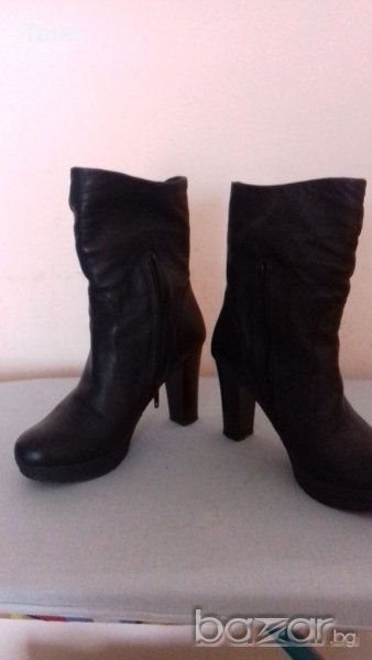 Дамски боти естествена кожа 36 номер, снимка 1