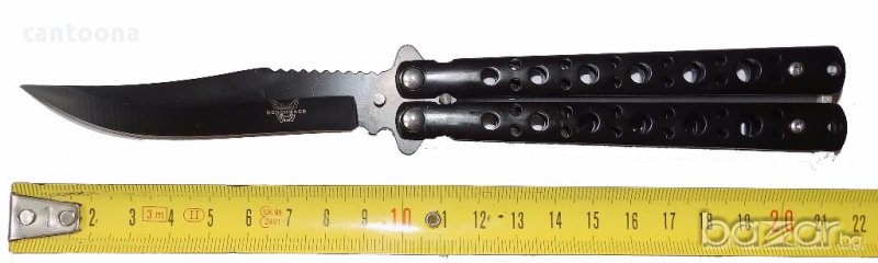 Сгъваем нож Benc Made тип пеперуда 99 х 215 F-308, снимка 1