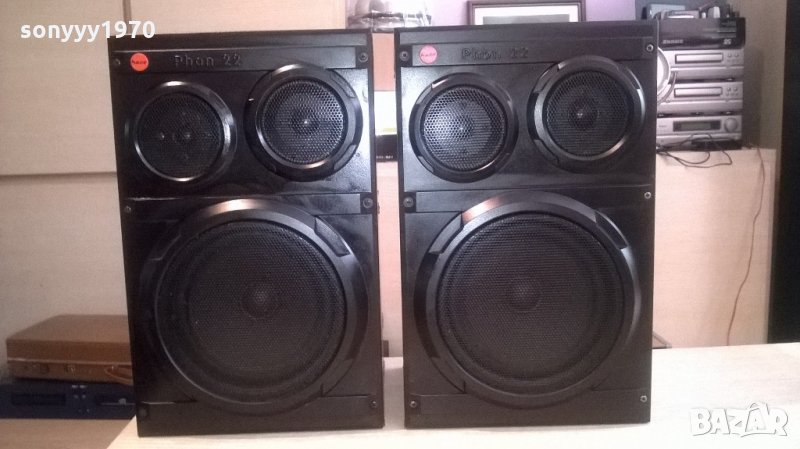heco phon 22 made in f.r.germany-2x80w-внос швеицария, снимка 1