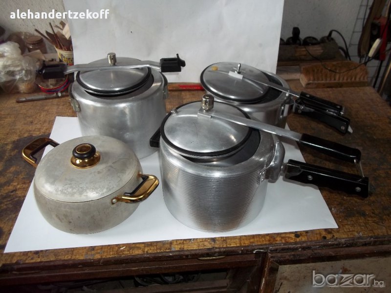  Тенджери тенджера  под налягане за резервни части ..., снимка 1