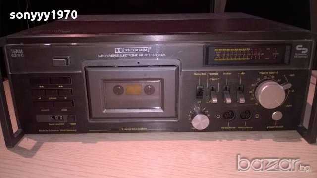 ★schneider team 6070c-hi-fi deck-внос швеицария, снимка 4 - Ресийвъри, усилватели, смесителни пултове - 12725123