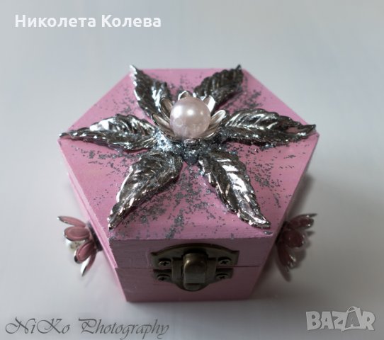 Дървени ръчно изработени кутии за бижута, снимка 4 - Други - 24882600