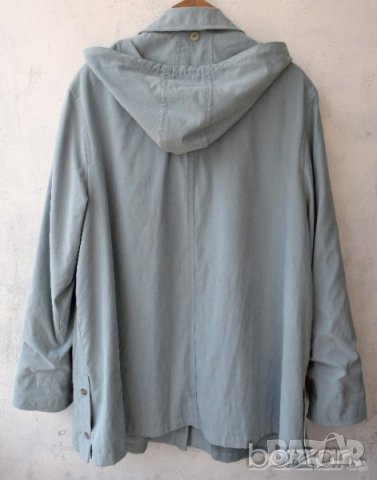 Damart дамско яке с качулка светло синьо пастелно , снимка 2 - Якета - 21722634