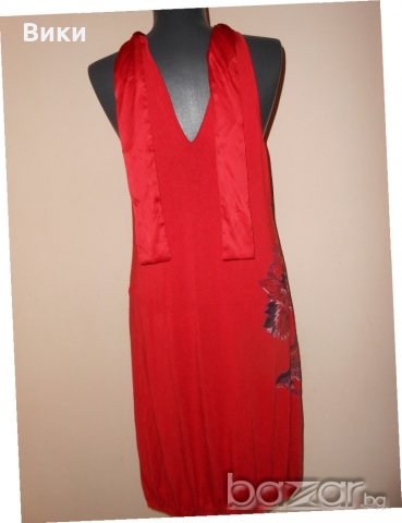 Червена туника / рокля , снимка 4 - Туники - 21156799