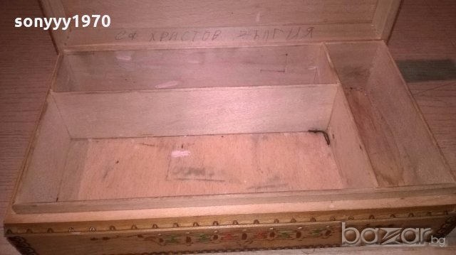 дървена ретро кутия-24х14х7см, снимка 9 - Колекции - 19681245