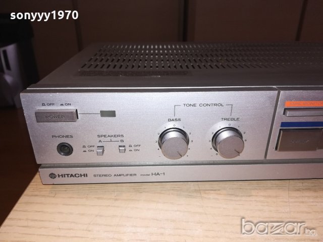 hitachi ha-1 amplifier-made in japan-внос франция, снимка 9 - Ресийвъри, усилватели, смесителни пултове - 20834647
