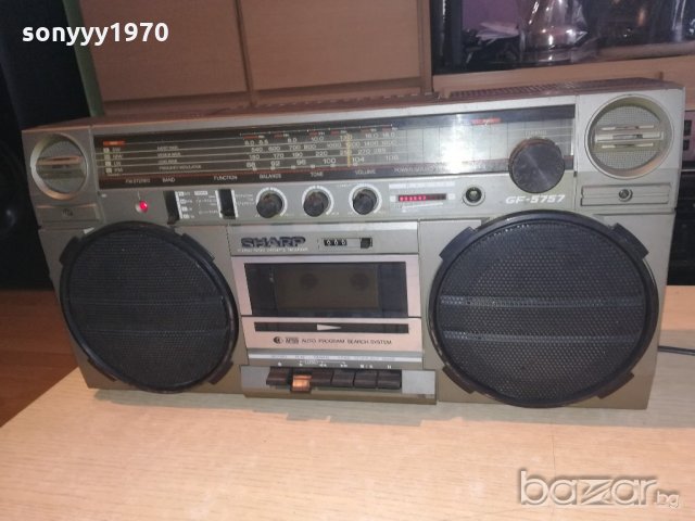 sharp gf-5757hb-apss-ретро колекция-внос швеицария, снимка 14 - Ресийвъри, усилватели, смесителни пултове - 20286832