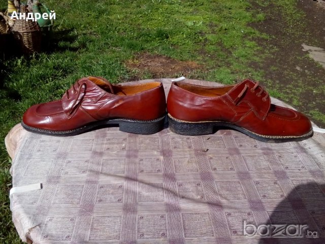 Стари кожени обувки, снимка 3 - Антикварни и старинни предмети - 21182639