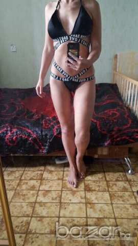 Бандажен бански с бикини, снимка 4 - Бански костюми - 20826796