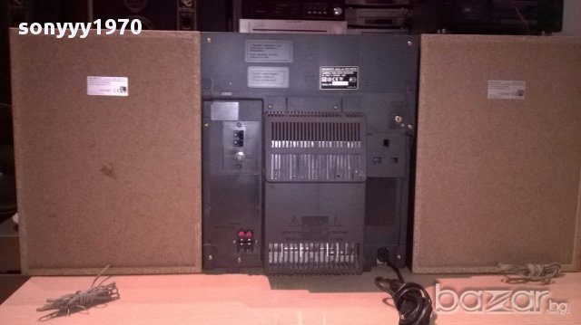 Sony cd/tuner/deck+2 колони-внос швеицария, снимка 8 - Ресийвъри, усилватели, смесителни пултове - 15176977