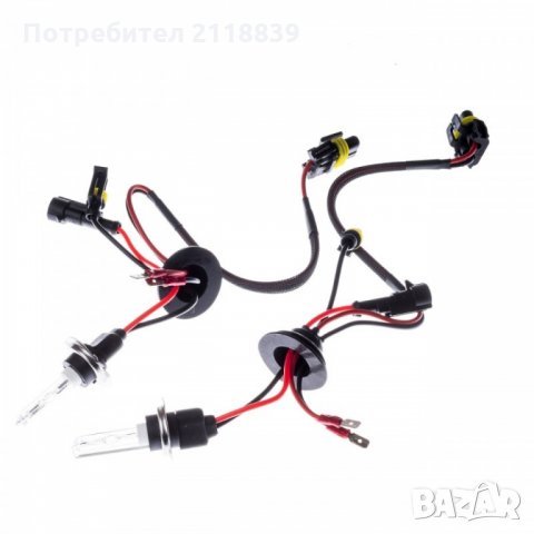 Крушка ксенонова HID Н7М 12V 6000K 2бр. Комплект, снимка 3 - Аксесоари и консумативи - 23441896