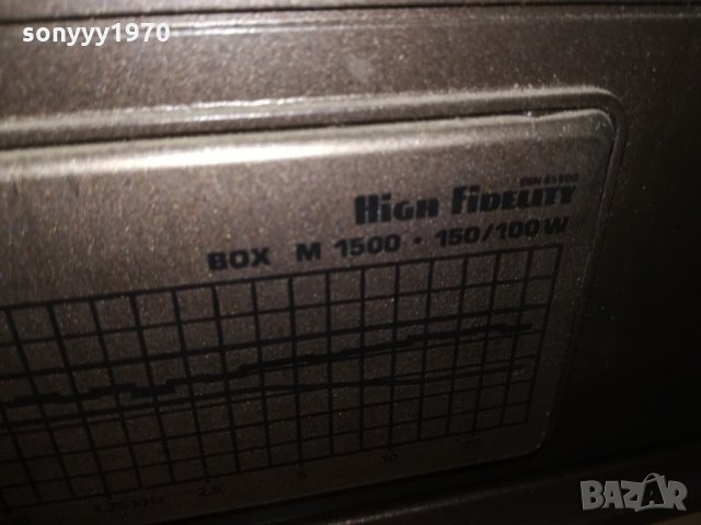 grundig high fidelity box m1500-2x150w-внос швеицария, снимка 15 - Тонколони - 21572436