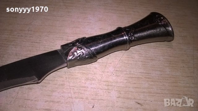 кукри-ретро колекция-крив нож-26см-внос швеицария, снимка 10 - Колекции - 22569251
