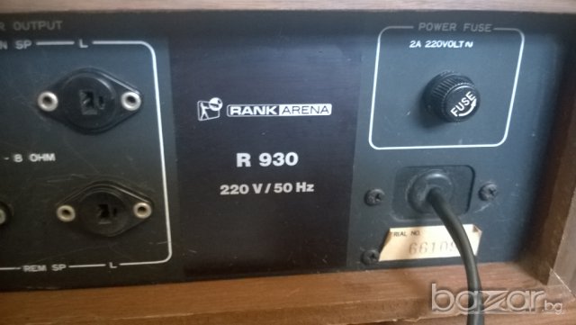 rank arena r-930-stereo receiver-нов внос от франция, снимка 6 - Ресийвъри, усилватели, смесителни пултове - 7376930