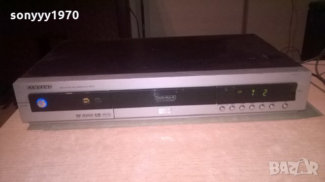 samsung dvd-hr721xeg hdd & dvd recorder-внос швеицария, снимка 8 - Плейъри, домашно кино, прожектори - 23937349