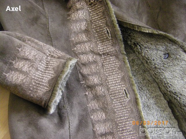  Ново красиво и стилно връхно 2ХЛ, снимка 5 - Палта, манта - 17544796