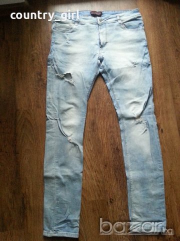 Zara Man Skinny Jeans - страхотни мъжки дънки, снимка 5 - Дънки - 19817450