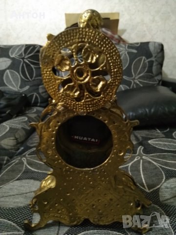 Бароков бронзов часовник., снимка 3 - Антикварни и старинни предмети - 25494577