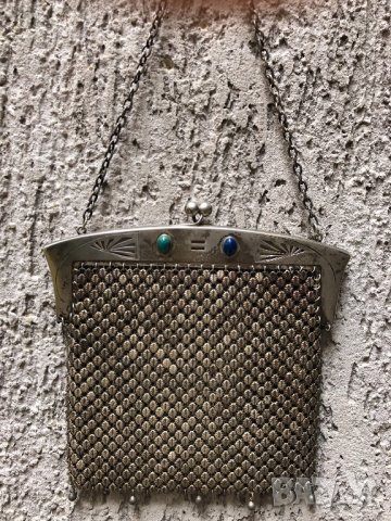 Сребърна дамска чанта-Русия 1909, снимка 7 - Чанти - 23016016