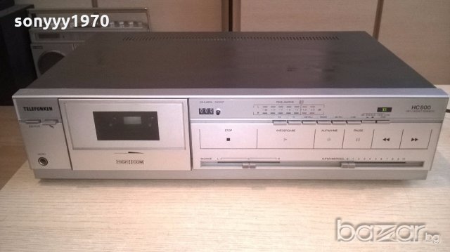Telefunken hc800 stereo deck-внос швеицария, снимка 4 - Ресийвъри, усилватели, смесителни пултове - 18477883
