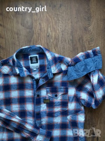 g-star marshall windsor shirt - страхотна мъжка зимна риза, снимка 2 - Ризи - 23725799