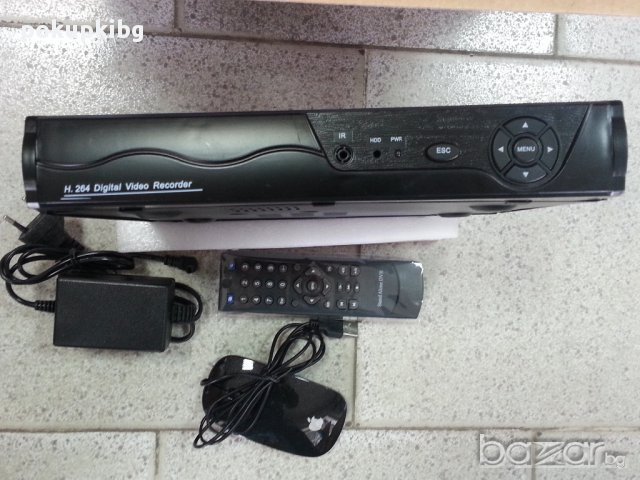 DVR 8 + 1000 gb хард диск hd 8 канален Dvr/двр рекордер-записващо устройство за видеонаблюдение Cctv, снимка 2 - Камери - 9682579