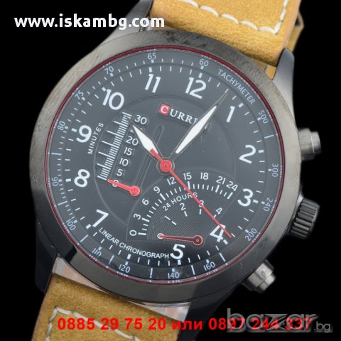 Мъжки аналогов часовник CURREN 81522, снимка 3 - Мъжки - 12259156