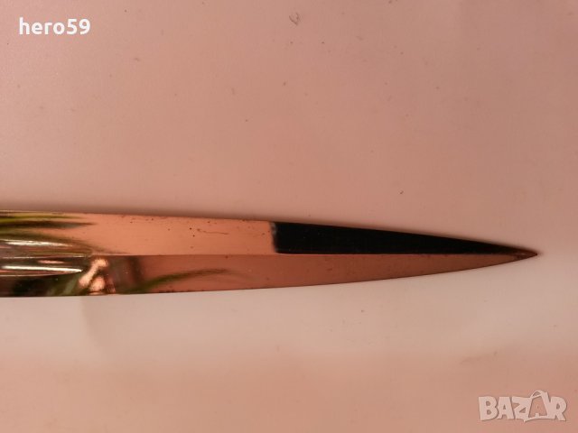 Немски морски кортик 2 св. война-отлично състояние/кинжал сабя нож/, снимка 12 - Антикварни и старинни предмети - 24055166