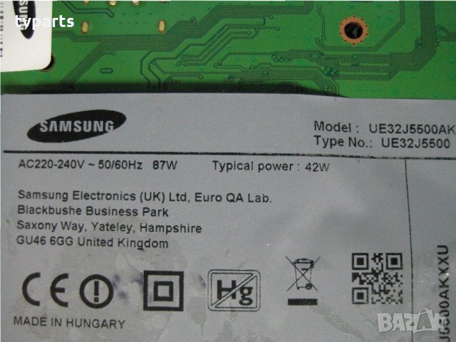 Борд за Samsung  BN41-02353 BN41-02353B BN94-09121A UE32J5500, снимка 5 - Части и Платки - 22109138