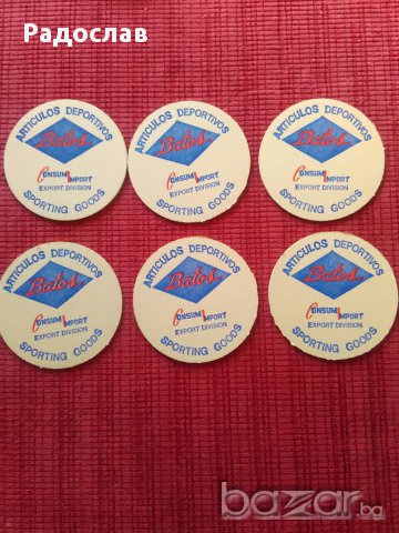 Кубински подложки за чаши Бейзбол 