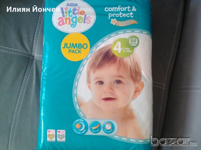 Памперси - Pampers и Little Angels на ниски цени, снимка 3 - Пелени, памперси - 20809064