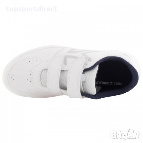 ДЕТСКИ ТЕНИС ОБУВКИ TS100, БЯЛО/СИНЬО ARTENGO, снимка 3 - Детски маратонки - 24706978