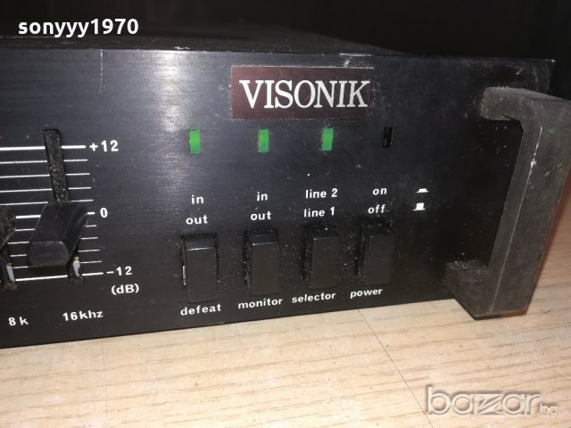 visonik ak-8020-equalizer-made in japan-внос швеицария, снимка 10 - Ресийвъри, усилватели, смесителни пултове - 21150134