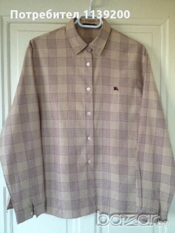 Burberry L/XL дамска риза дълъг ръкав оригинал, снимка 5 - Ризи - 17134731