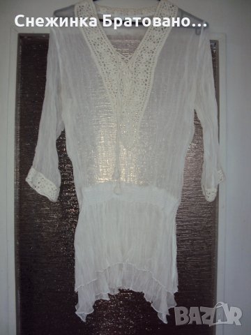 Дизайнерска туника Mango, снимка 9 - Туники - 21507314